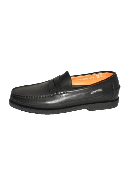 New! Mephisto \'Cap Vert\' Penny Loafer Black Leather Size 8 DD448A main image 6